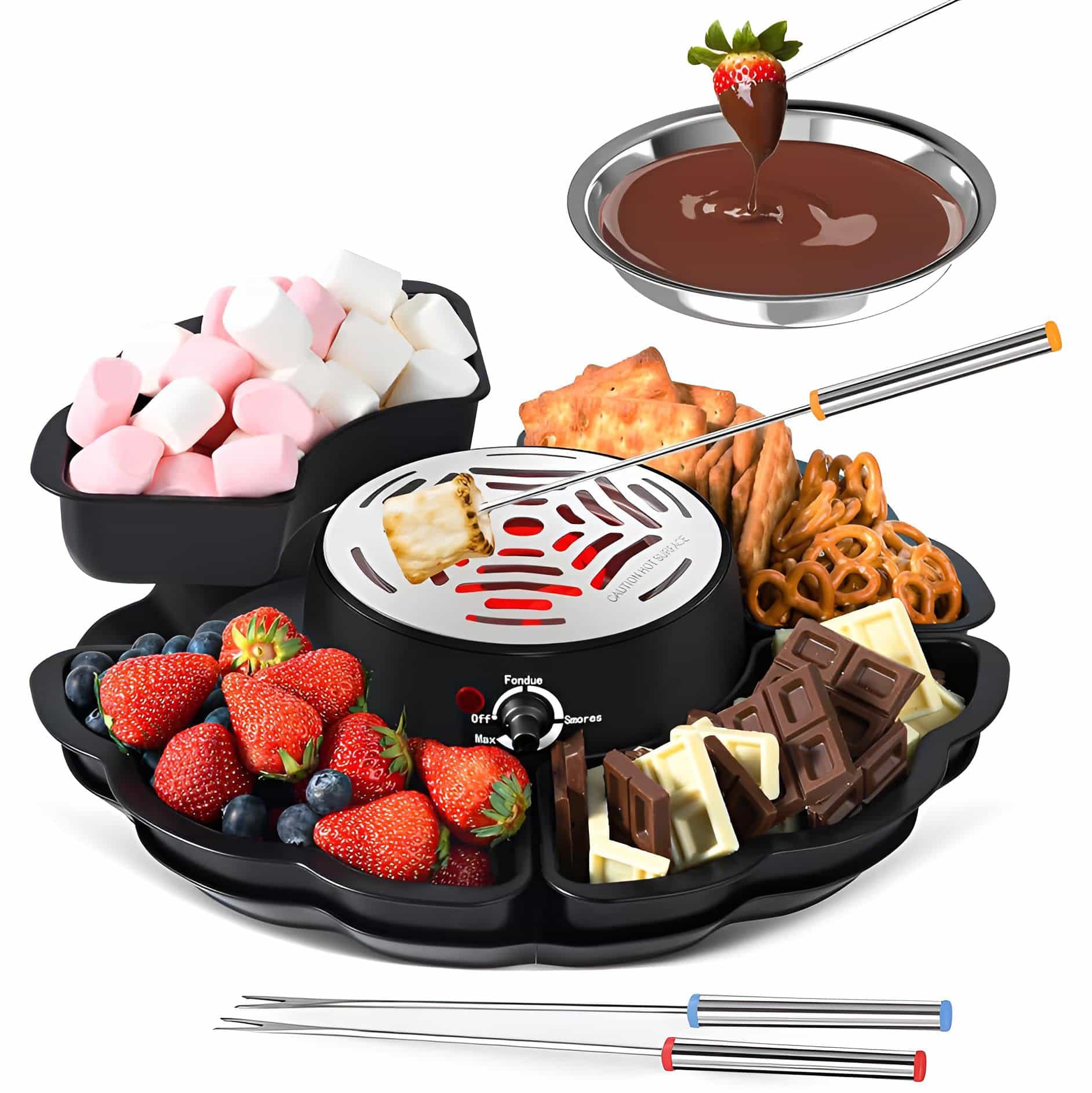 S'more & Schokoladenfondue Maker, S'more & Schokoladenfondue Maker