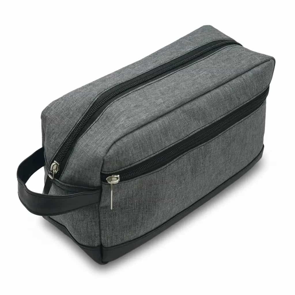 Necessaire CAMPUS, grau/schwarz, Necessaire CAMPUS, grau/schwarz