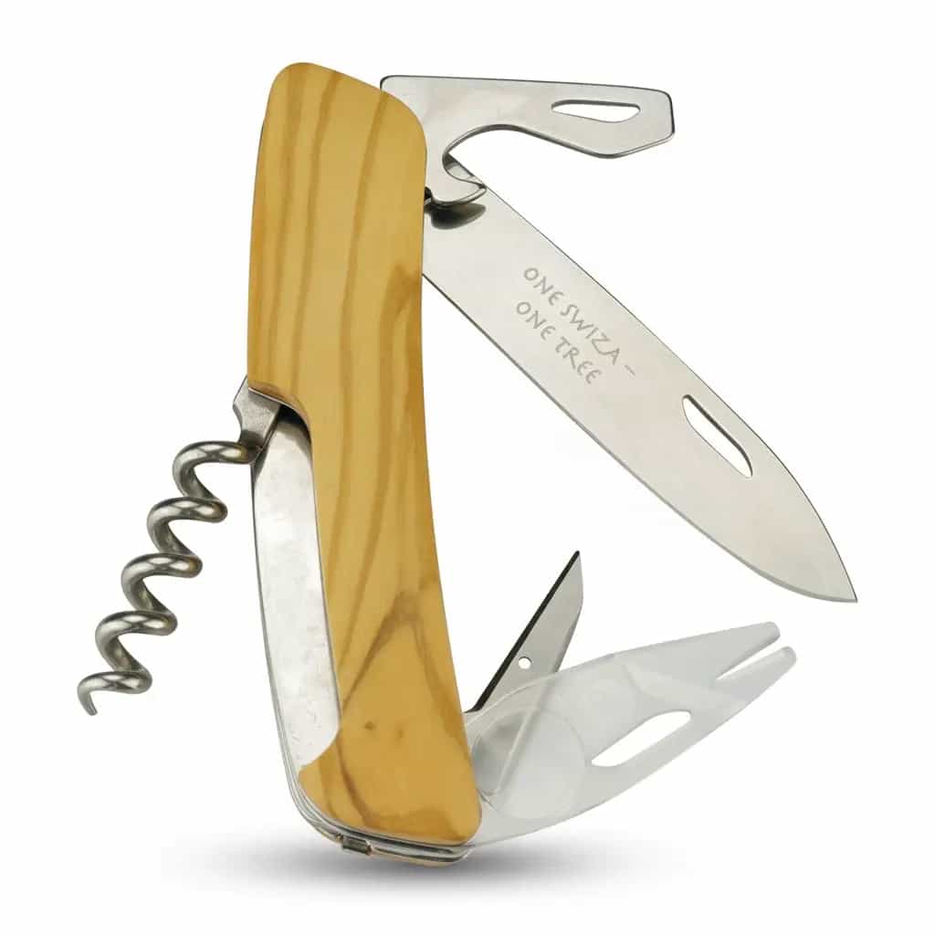 TREECK® Taschenmesser SWIZA® - TT03, braun, TREECK® Taschenmesser SWIZA® - TT03, braun