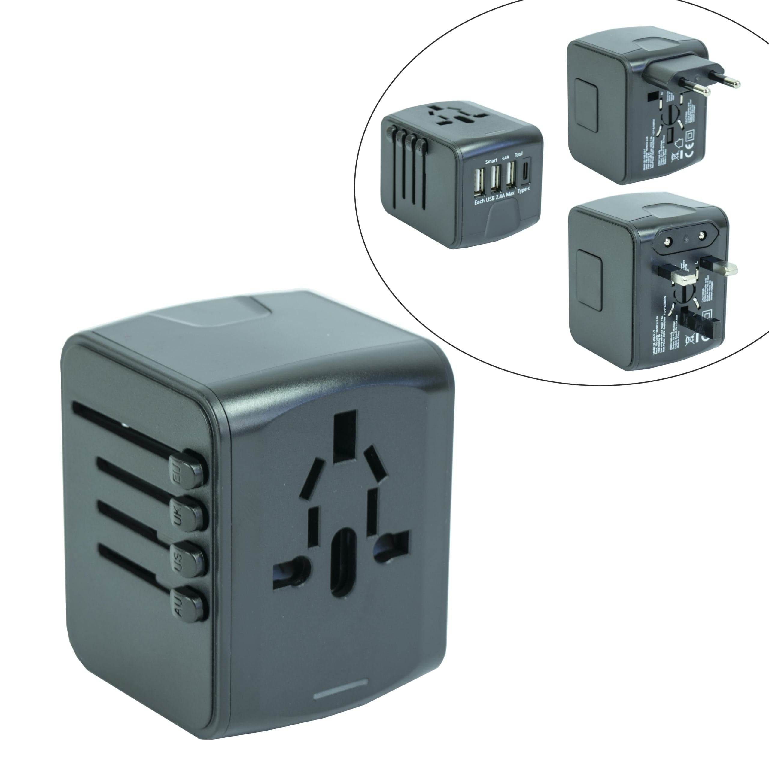 Magellan Weltreisestecker in Weiss