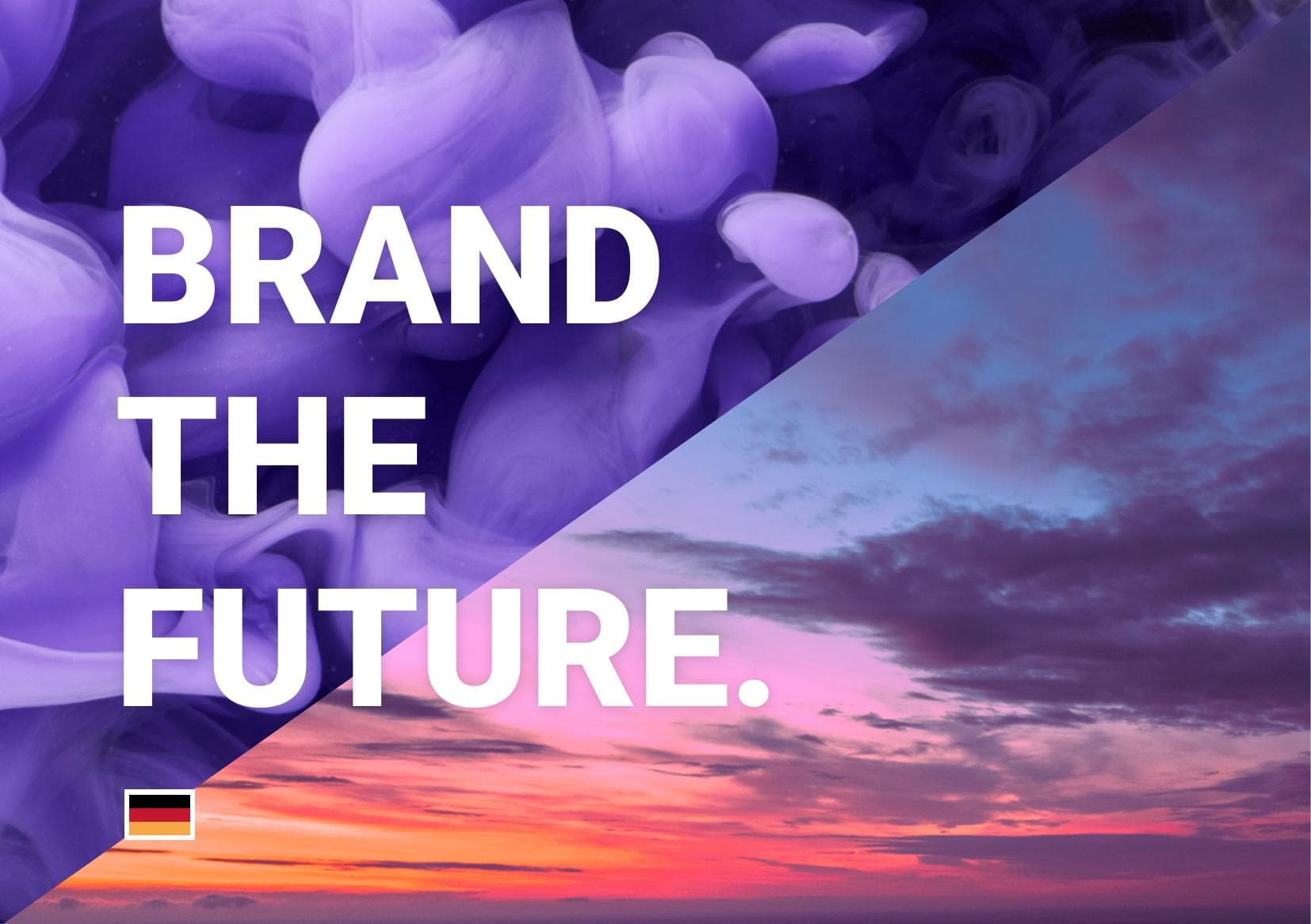Titelseite des Katalogs Brand The Future
